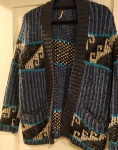 Free People Wool Cardigan